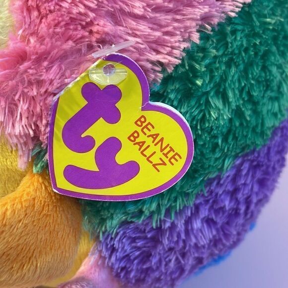 Ty Beanie Ballz 2011 Gumdrop the Colourful Bug NWT Great Condition 8” tall - Picture 6 of 9
